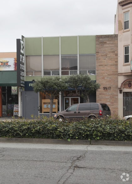 5515-5517 Geary Blvd, San Francisco, CA à vendre - Photo du bâtiment - Image 3 de 7
