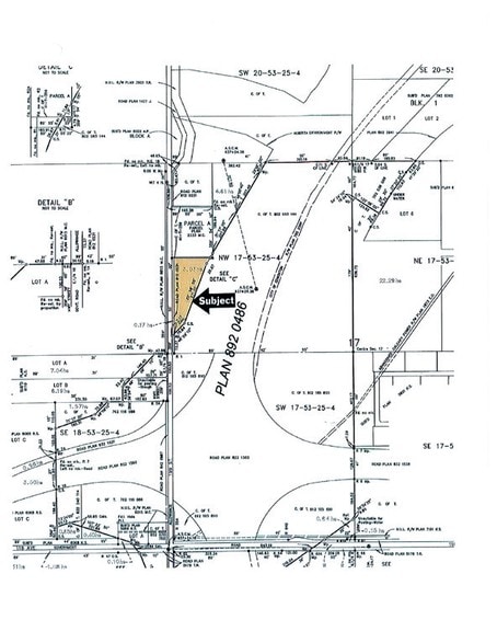12323 199 St NW, Edmonton, AB à vendre - Plan cadastral - Image 2 de 6