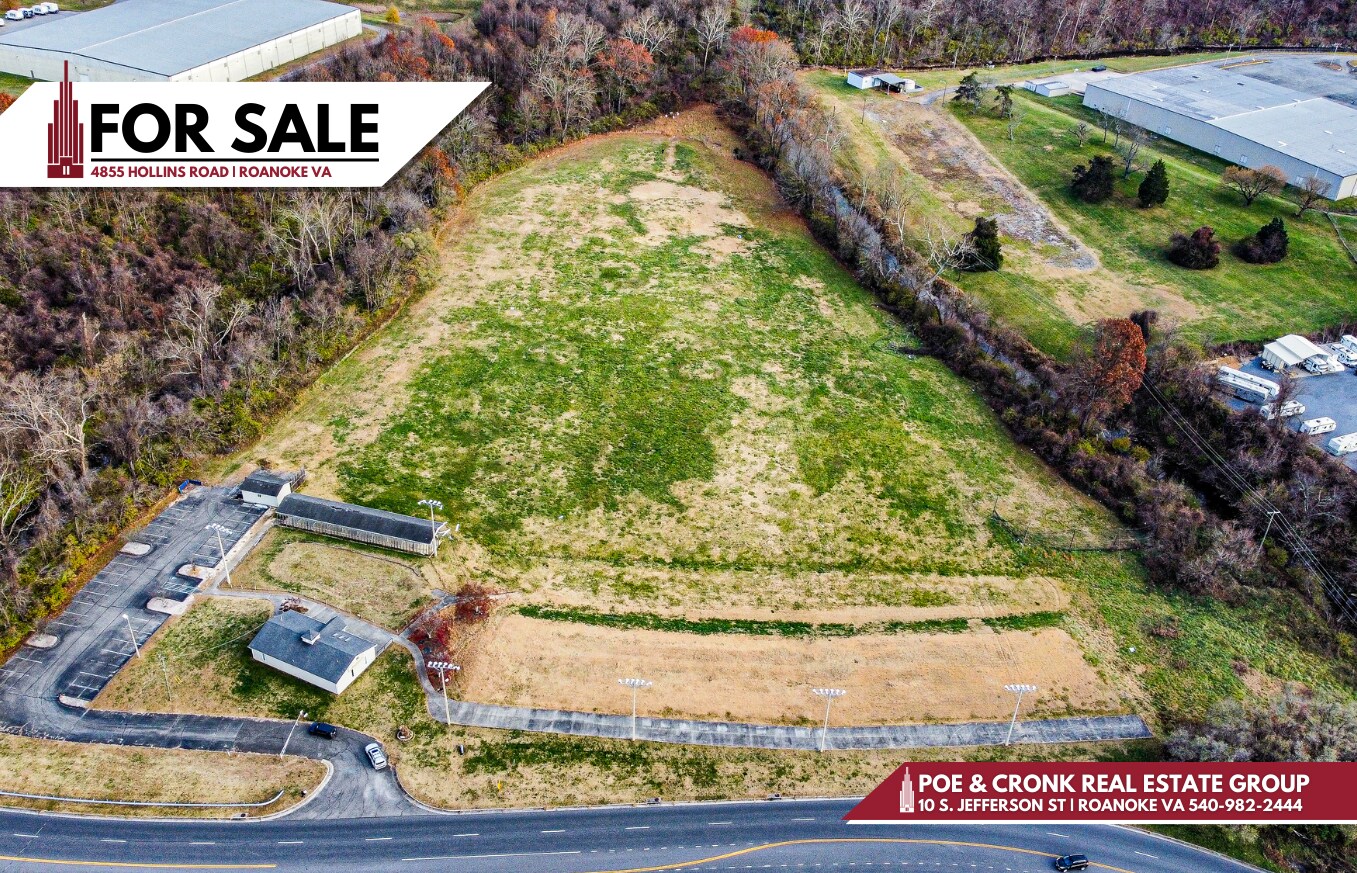 4855 Hollins Rd, Roanoke, VA à vendre Photo du bâtiment- Image 1 de 7
