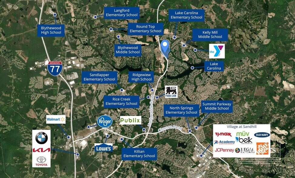 5075 HardScrabble Rd, Blythewood, SC à vendre - Photo du bâtiment - Image 2 de 2