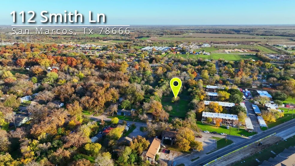 112 Smith Ln, San Marcos, TX à vendre - Vidéo sur l’inscription commerciale - Image 2 de 11