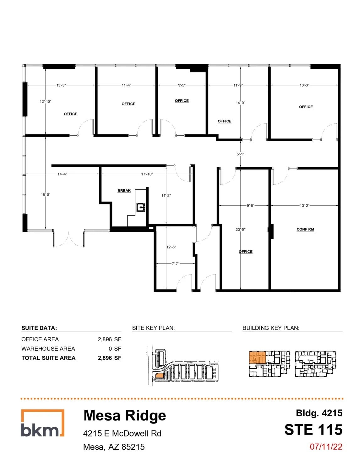 4215 E McDowell Rd, Mesa, AZ for lease Floor Plan- Image 1 of 1