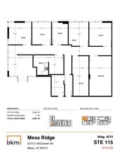 4215 E McDowell Rd, Mesa, AZ for lease Floor Plan- Image 1 of 1