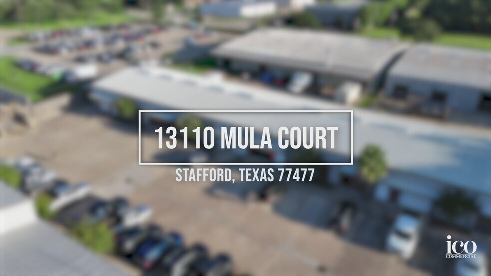 13110 Mula Ct, Stafford, TX à louer - Vidéo sur l’inscription commerciale - Image 2 de 7