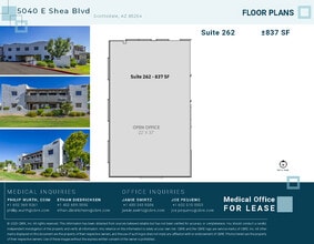 5010 E Shea Blvd, Scottsdale, AZ for lease Floor Plan- Image 1 of 2