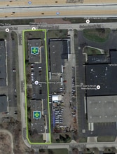 32231 Schoolcraft Rd, Livonia, MI - AÉRIEN Vue de la carte