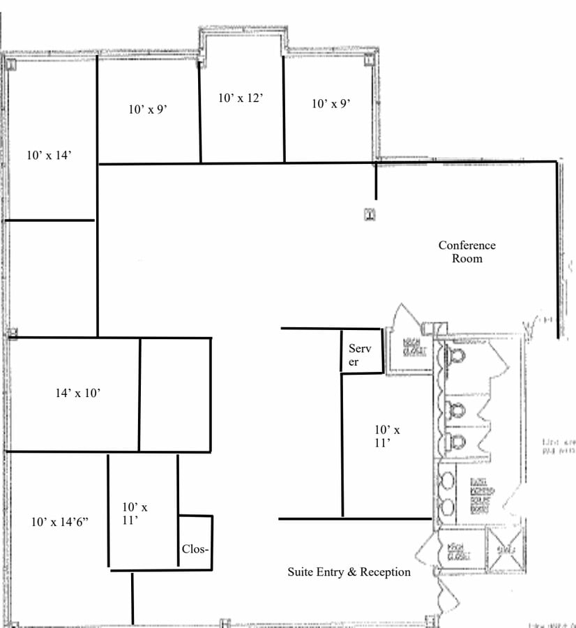 45150 Russell Branch Pky, Ashburn, VA 20147 - Unité 300 -  - Plan d’étage - Image 1 of 5