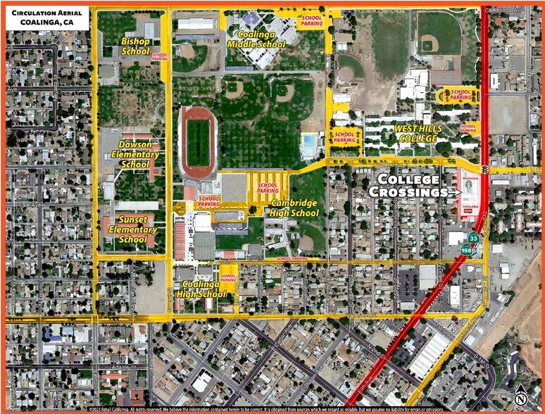 SWC Cherry Ln & State Hwy 198, Coalinga, CA for lease - Building Photo - Image 2 of 4