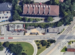 4531 Falls Rd, Baltimore, MD - Aerial map view