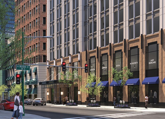 875 N Rush St, Chicago, IL à louer Photo du bâtiment- Image 1 de 8