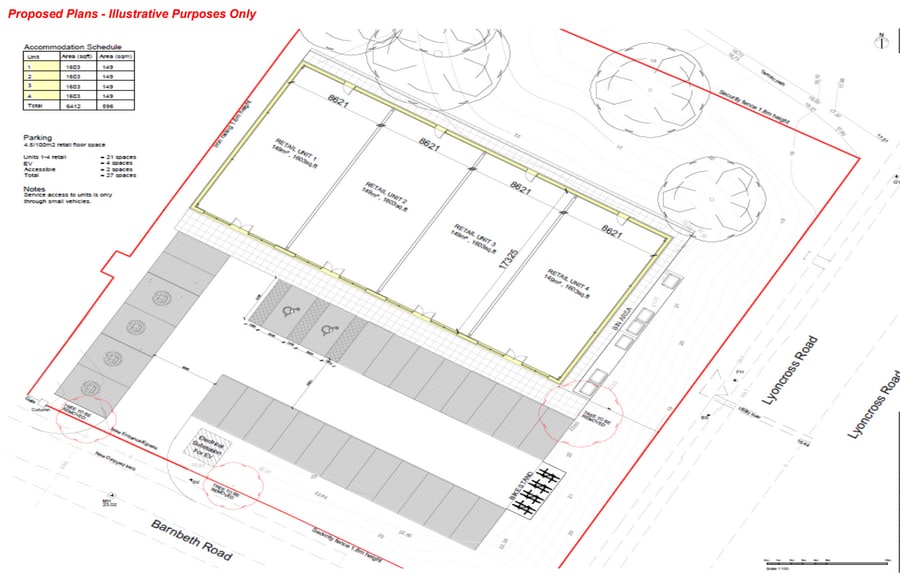 1-4 Barnbeth Rd, Glasgow à louer - Plan de site - Image 2 de 2