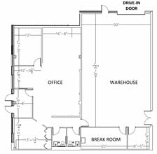 1051 E Main St, East Dundee, IL for lease Floor Plan- Image 1 of 9