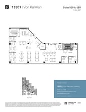 18301 Von Karman Ave, Irvine, CA à louer Plan d’étage- Image 2 de 7