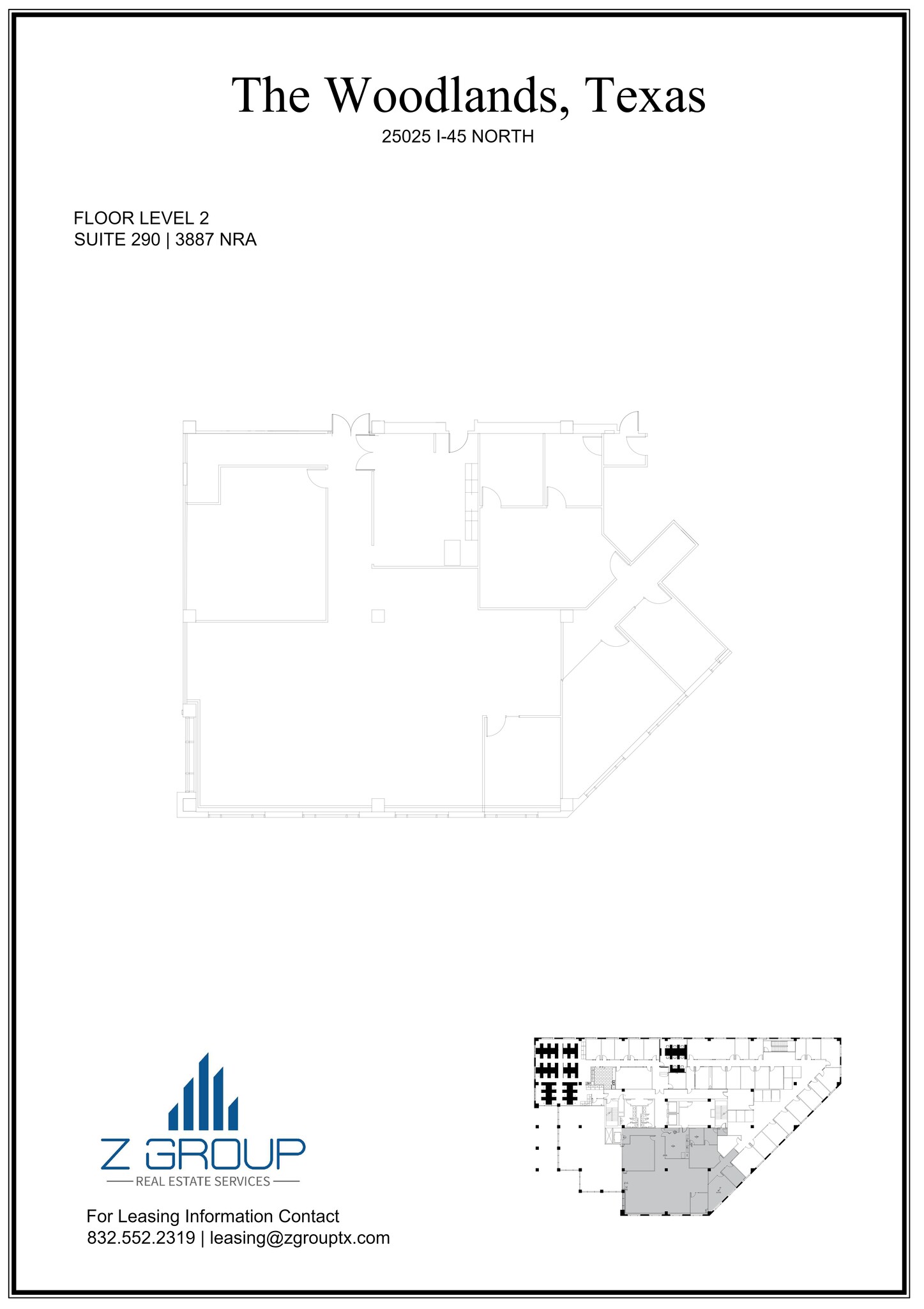 25025 N I-45 Fwy, The Woodlands, TX for lease Site Plan- Image 1 of 1