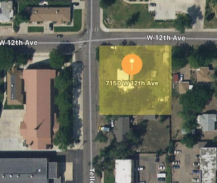 7150 W 12th Ave, Lakewood, CO à vendre - Aérien - Image 1 de 1