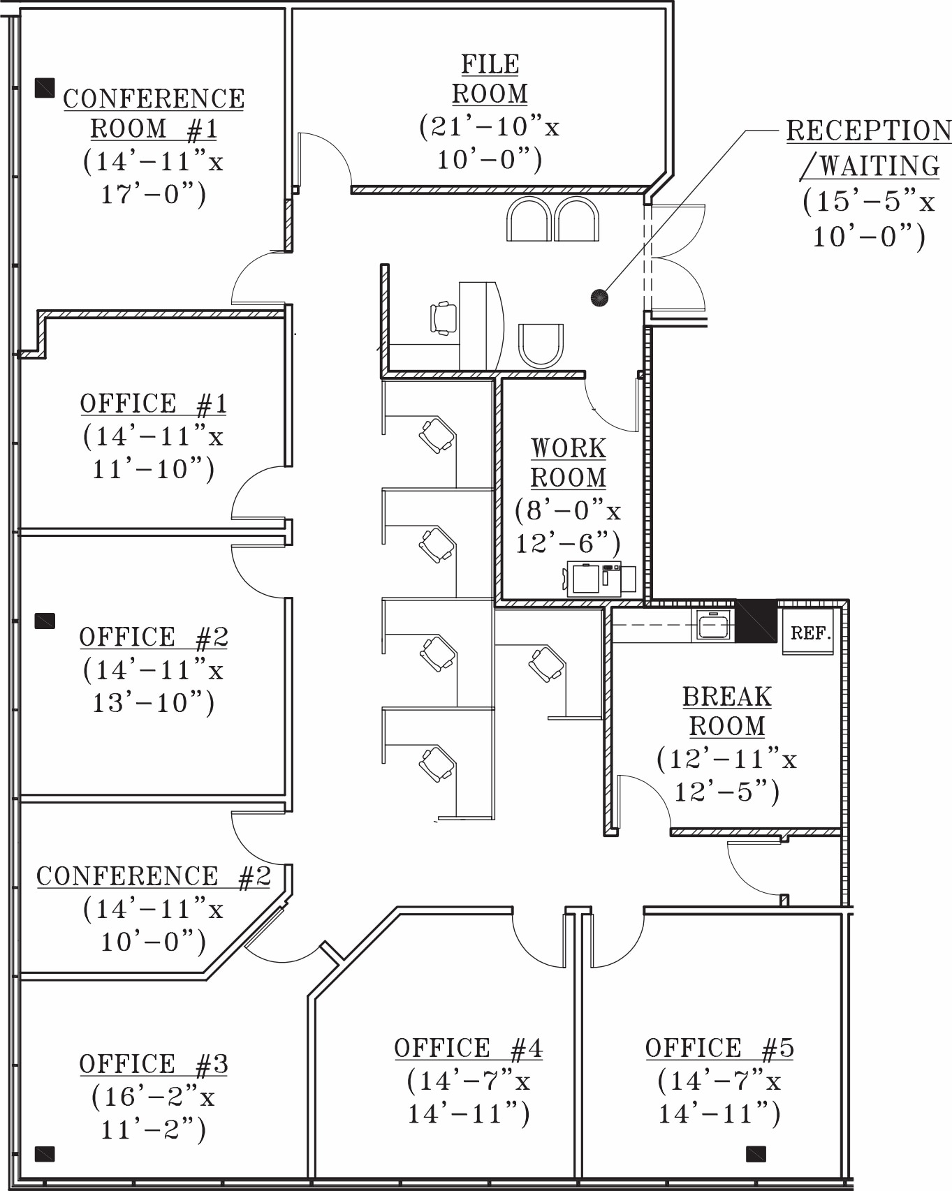 21-00 State Route 208, Fair Lawn, NJ à louer Plan d’étage- Image 1 de 1