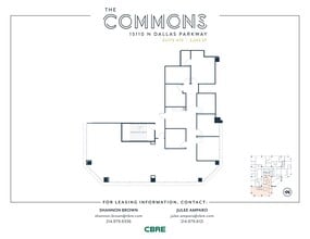 15110 N Dallas Pky, Dallas, TX à vendre Plan d’étage- Image 1 de 1