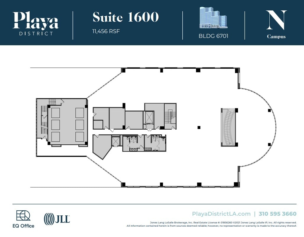 6100 Center Dr, Los Angeles, CA for lease Floor Plan- Image 1 of 1
