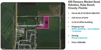 More details for 630 Farmers Market Rd, Pahokee, FL - Land for Sale