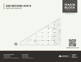 222 2nd Ave S, Seattle, WA for lease Site Plan- Image 1 of 1