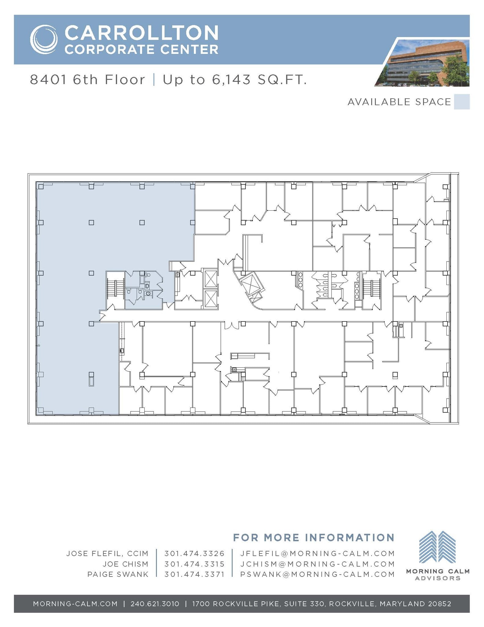 8401 Corporate Dr, Landover, MD for lease Floor Plan- Image 1 of 1