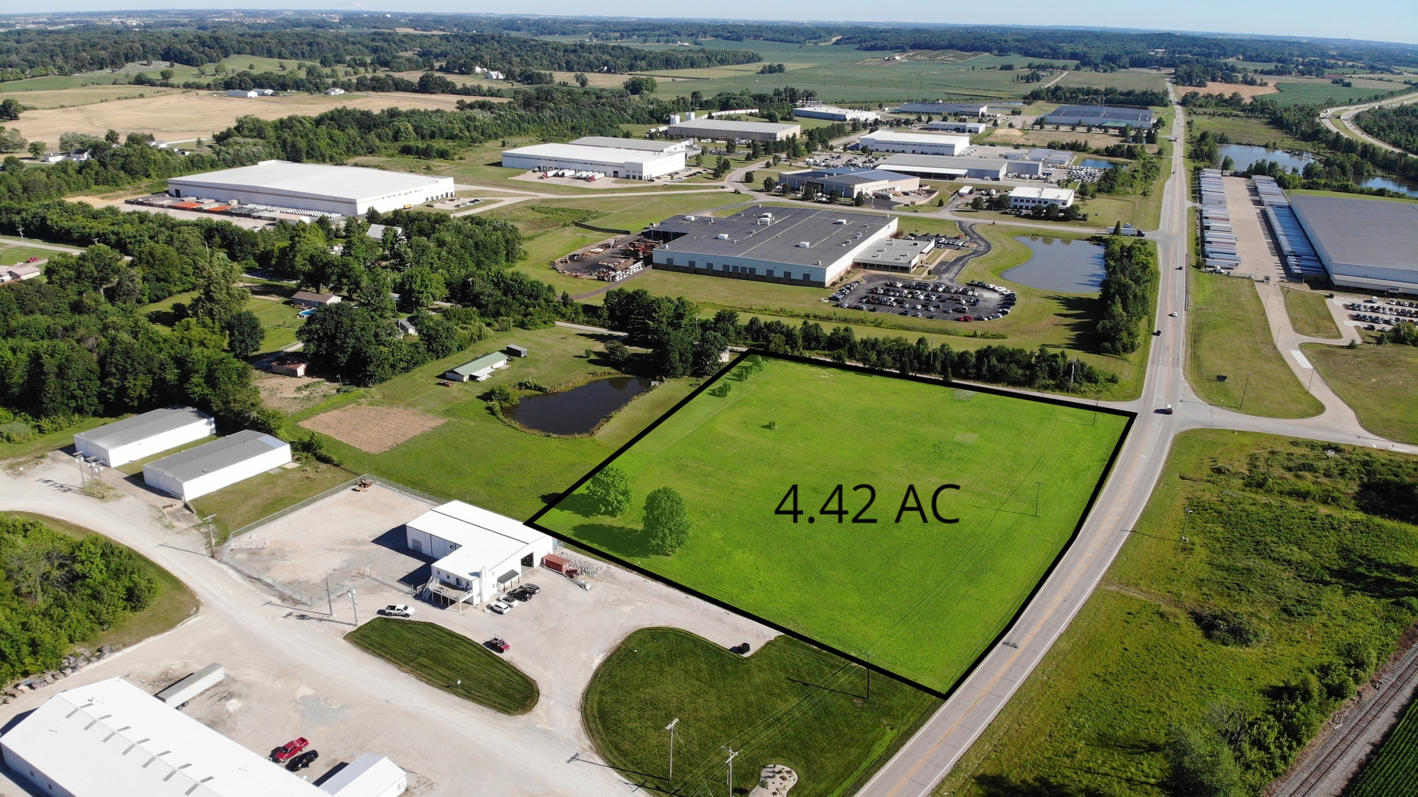 14298 IN-57 Hwy, Evansville, IN for sale Aerial- Image 1 of 2