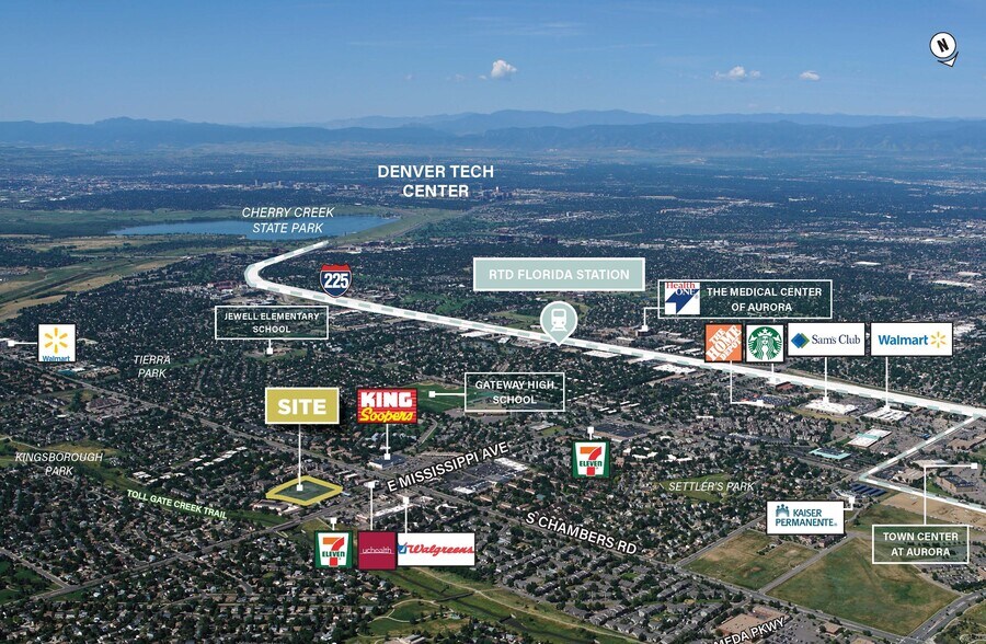 NWC E. Arizona & S. Idalia St ave, Aurora, CO à vendre - Aérien - Image 1 de 1