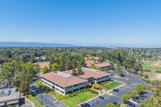 2100 Geng Rd, Palo Alto, CA - AERIAL  map view - Image1