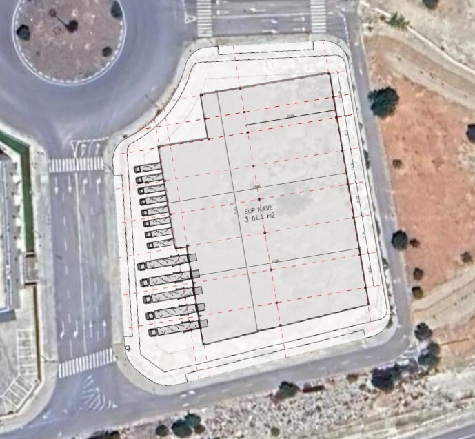 Industriel dans Cheste, Valencia à louer Plan d’étage- Image 1 de 2