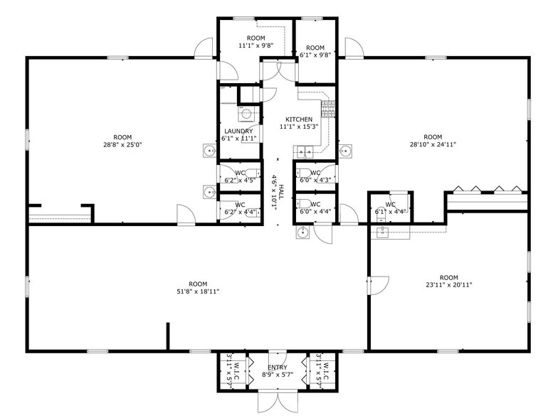 1420 W Broadway St, Polk City, IA à louer - Plan d’étage - Image 2 de 7