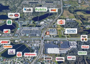 2126 Collier Pky, Land O' Lakes, FL - AERIAL  map view
