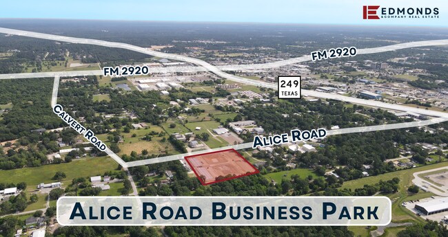 Plus de détails pour 14409 Alice Rd, Tomball, TX - Industriel à louer