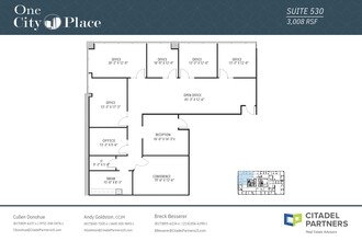 300 Throckmorton St, Fort Worth, TX for lease Floor Plan- Image 1 of 12