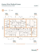 3 S Greenleaf Ave, Gurnee, IL à louer Plan d’étage- Image 1 de 1
