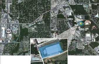 4520 Old Troup Hwy, Tyler, TX - AÉRIEN Vue de la carte