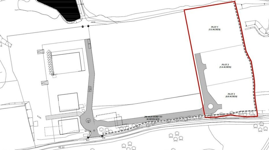 Deans Copse Road, Theale à louer - Plan de site - Image 2 de 2