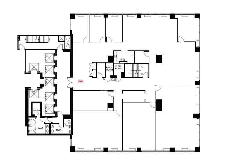 700 Bay St, Toronto, ON for lease Floor Plan- Image 1 of 1