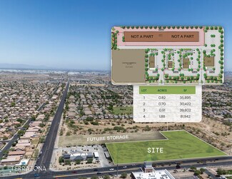 Plus de détails pour NEC 43rd & Baseline Rd, Laveen, AZ - Terrain à vendre