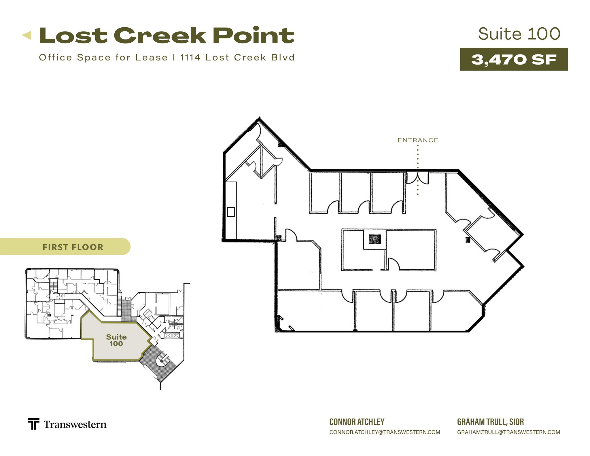 1114 Lost Creek Blvd, Austin, TX for lease Site Plan- Image 1 of 1
