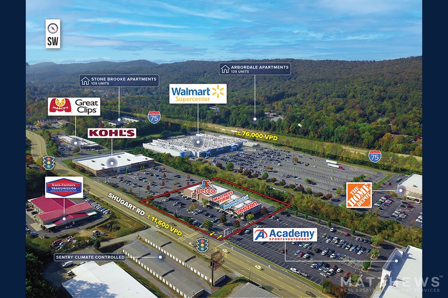 841-853 Shugart Rd, Dalton, GA for sale - Building Photo - Image 1 of 5