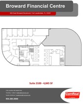 500 E Broward Blvd, Fort Lauderdale, FL for lease Floor Plan- Image 1 of 1