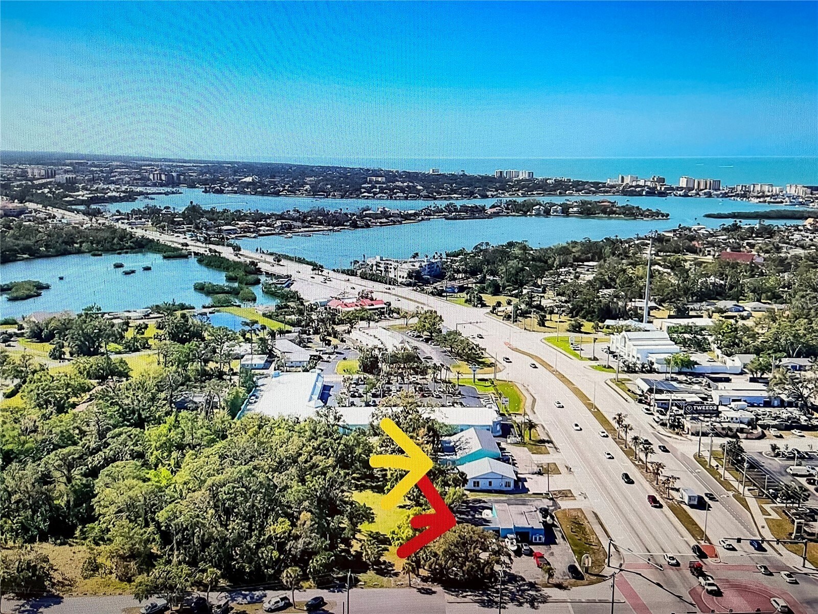 101 Tamiami Trl S, Nokomis, FL for sale Aerial- Image 1 of 13