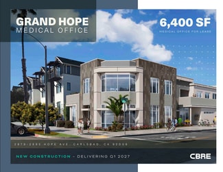 Plus de détails pour 2879-85 Hope Ave, Carlsbad, CA - Bureau/Médical à louer
