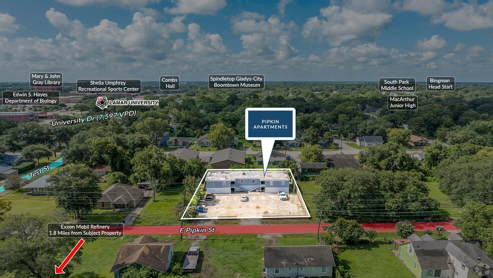 640 E Pipkin St, Beaumont, TX for sale - Building Photo - Image 2 of 5