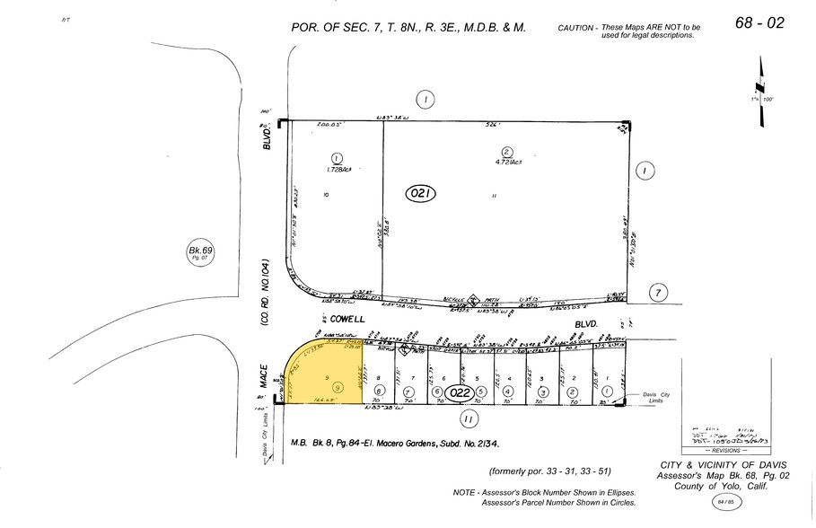 502 Mace Blvd, Davis, CA for lease - Plat Map - Image 2 of 14