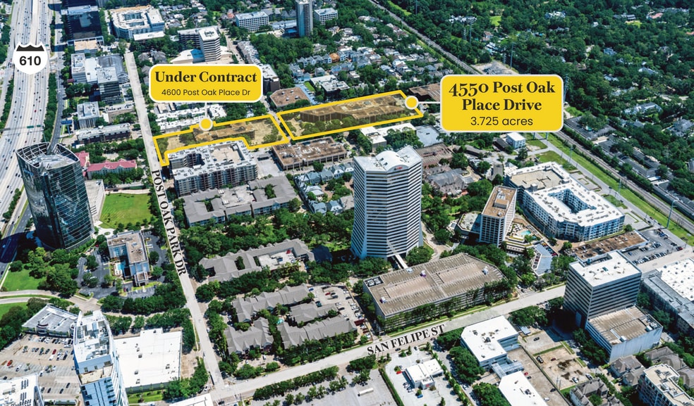 4550 Post Oak Place Dr, Houston, TX for sale - Aerial - Image 2 of 9