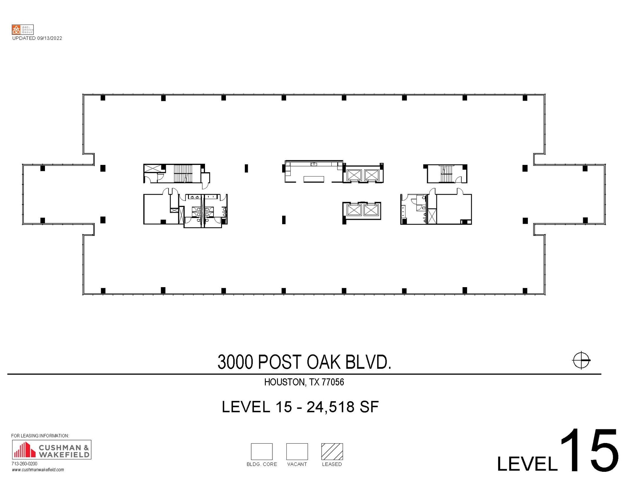 3000 Post Oak Blvd, Houston, TX for lease Floor Plan- Image 1 of 1