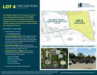 Plus de détails pour Lot 4 Pier One Rd, Stevensville, MD - Terrain à vendre