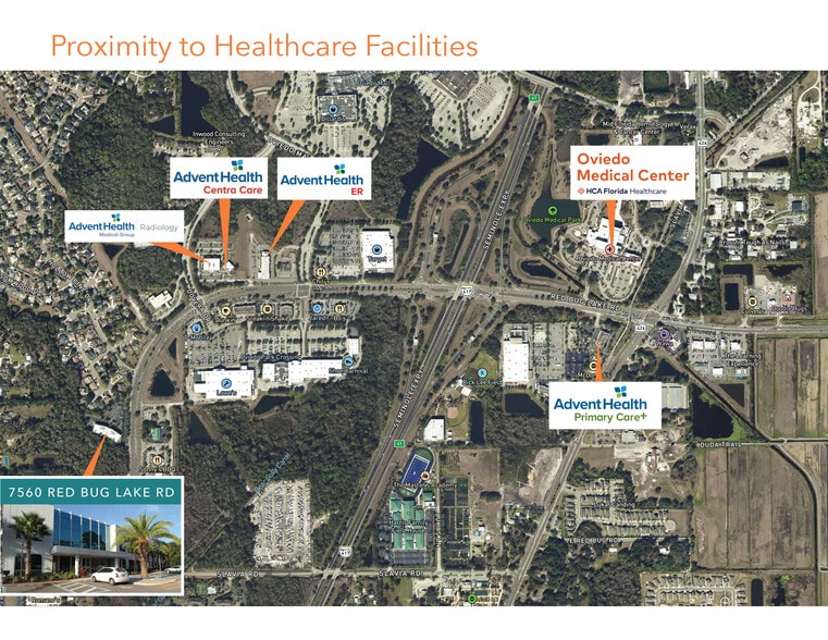 7560 Red Bug Lake Rd, Oviedo, FL for sale - Aerial - Image 1 of 24