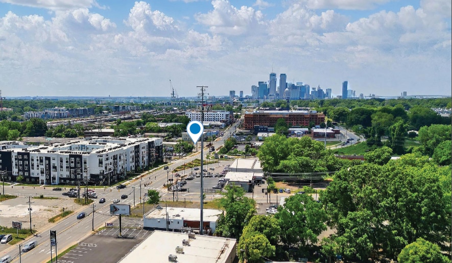 2504 N Tryon St, Charlotte, NC for sale - Aerial - Image 2 of 6